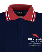 S/S Polo Shirt - Contrast Stripe Collar