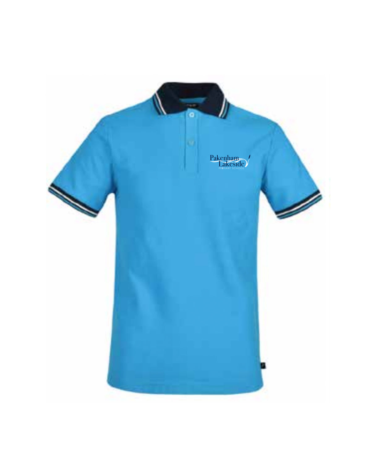 S/S Polo Shirt - Stripe Collar - Armbands