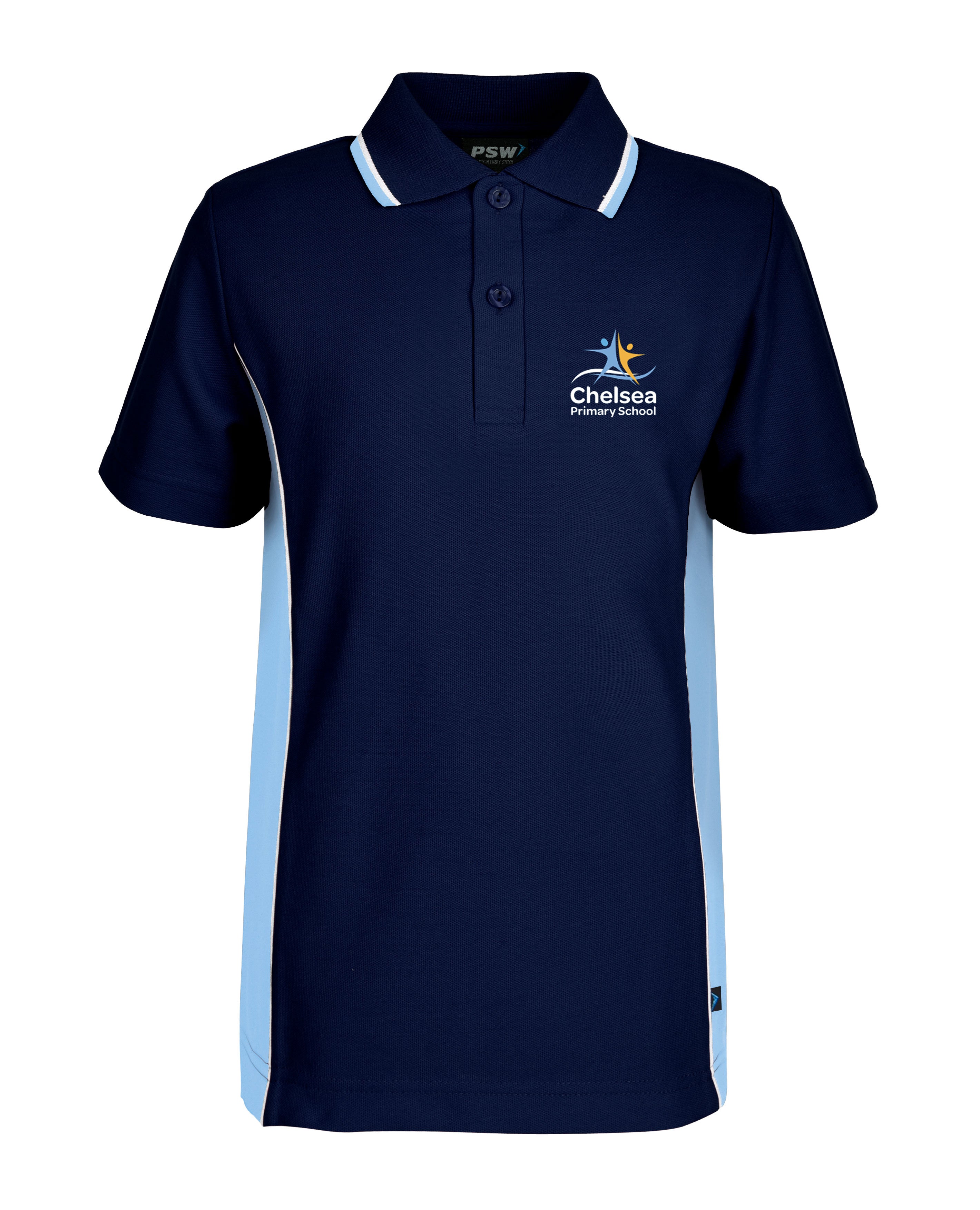 S/S Polo - Contrast Inserts