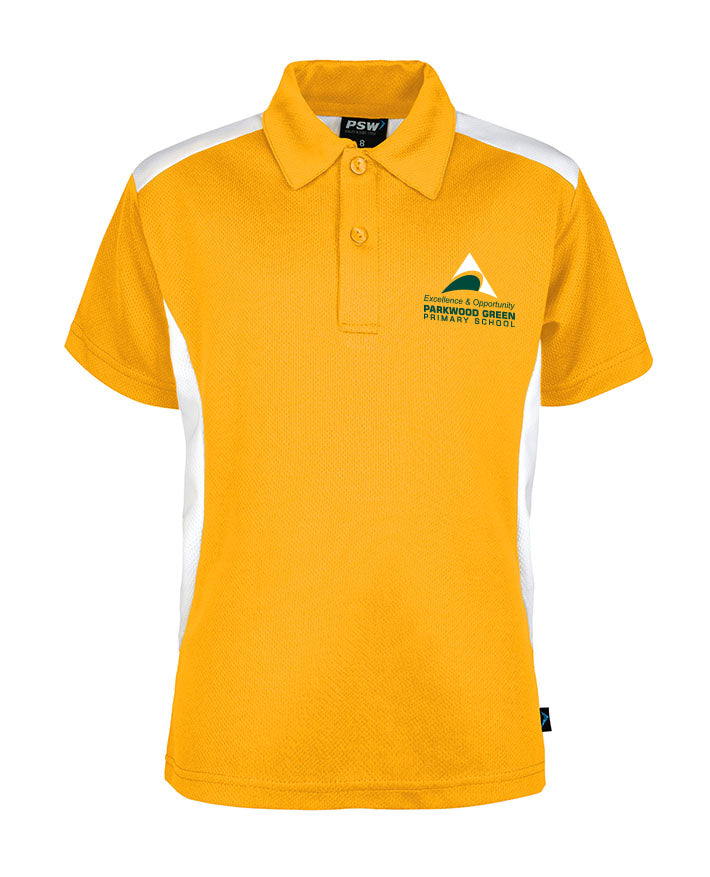Short Sleeve Mesh Sports Polo