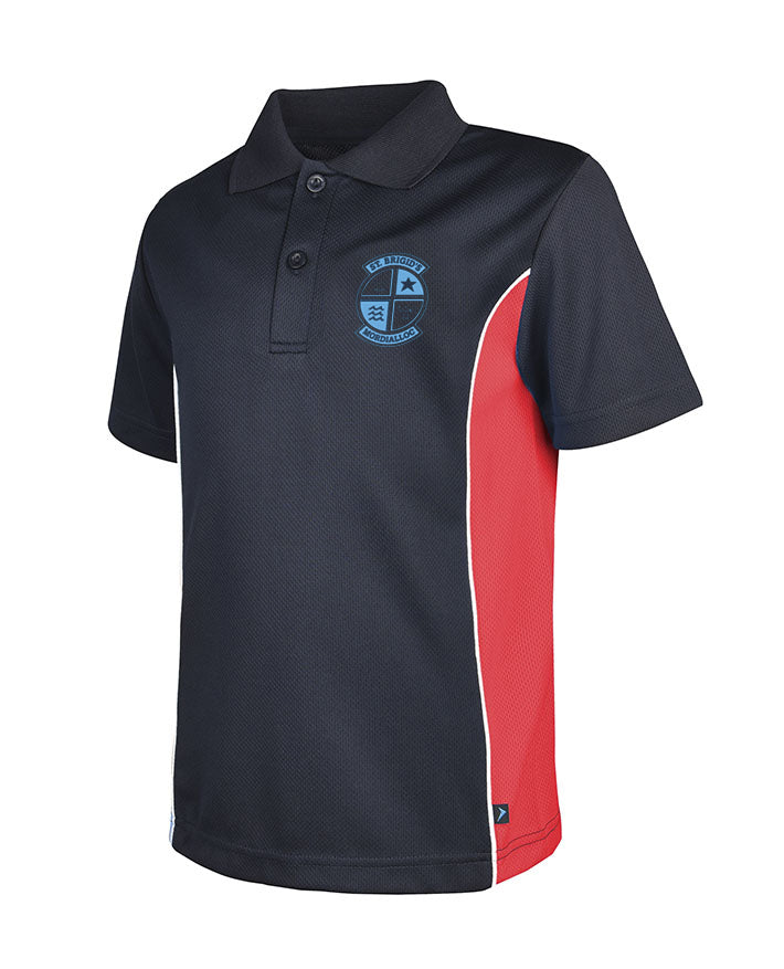 Short Sleeve Mesh Polo
