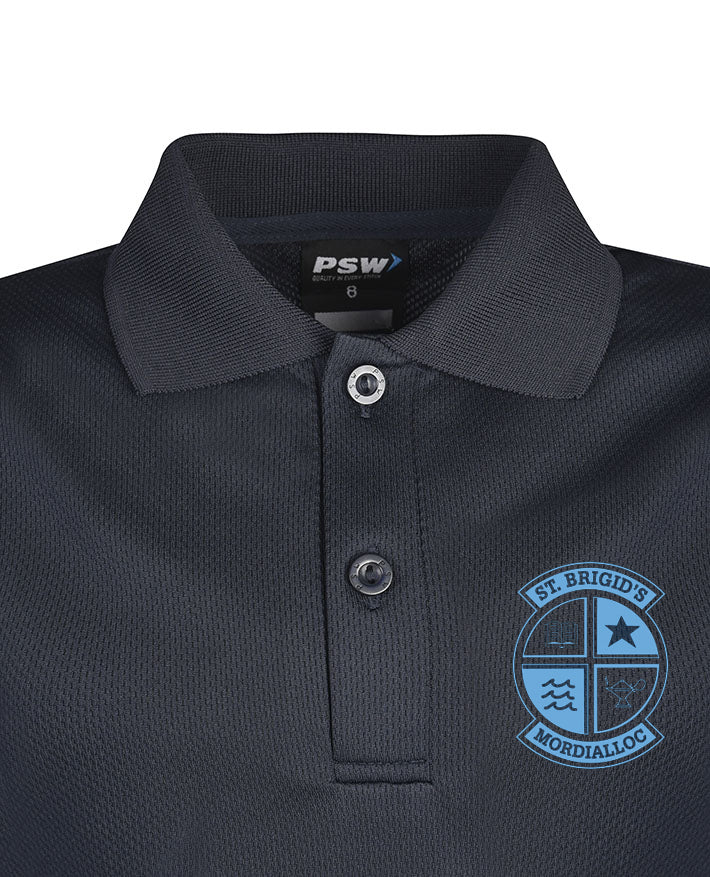 Short Sleeve Mesh Polo