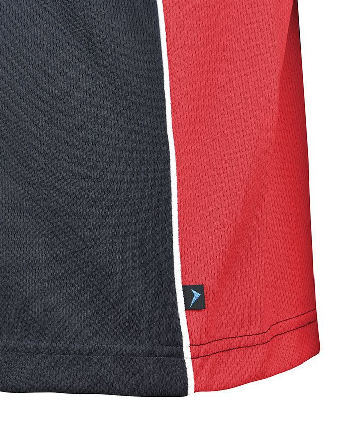 Short Sleeve Mesh Polo
