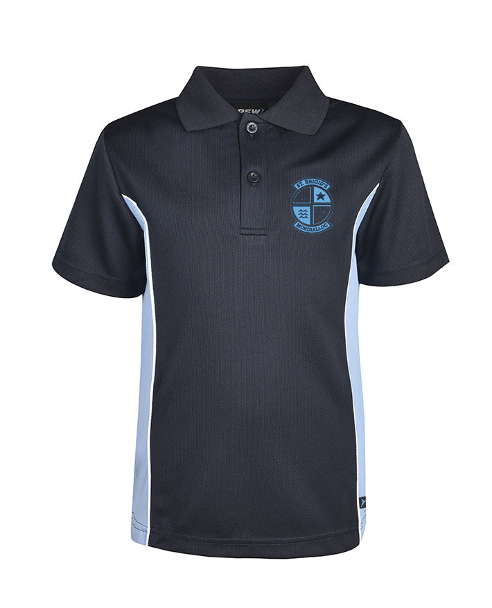 Short Sleeve Mesh Polo