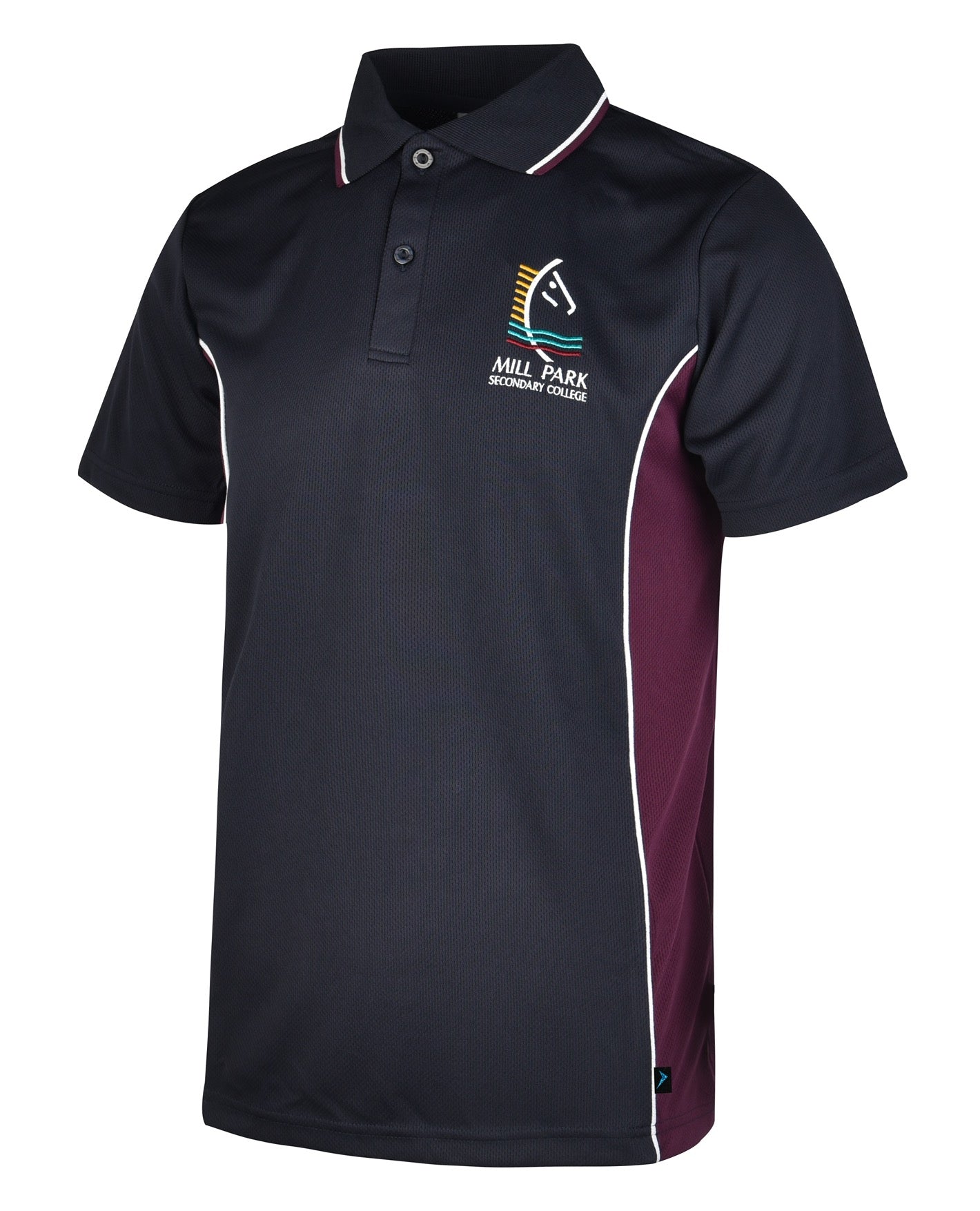Short Sleeve Mesh Polo