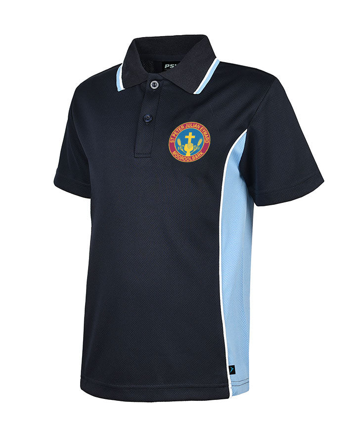 Short Sleeve Mesh Polo