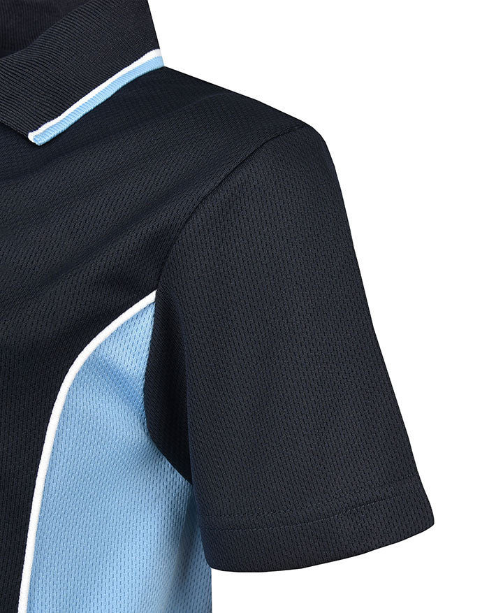 Short Sleeve Mesh Polo