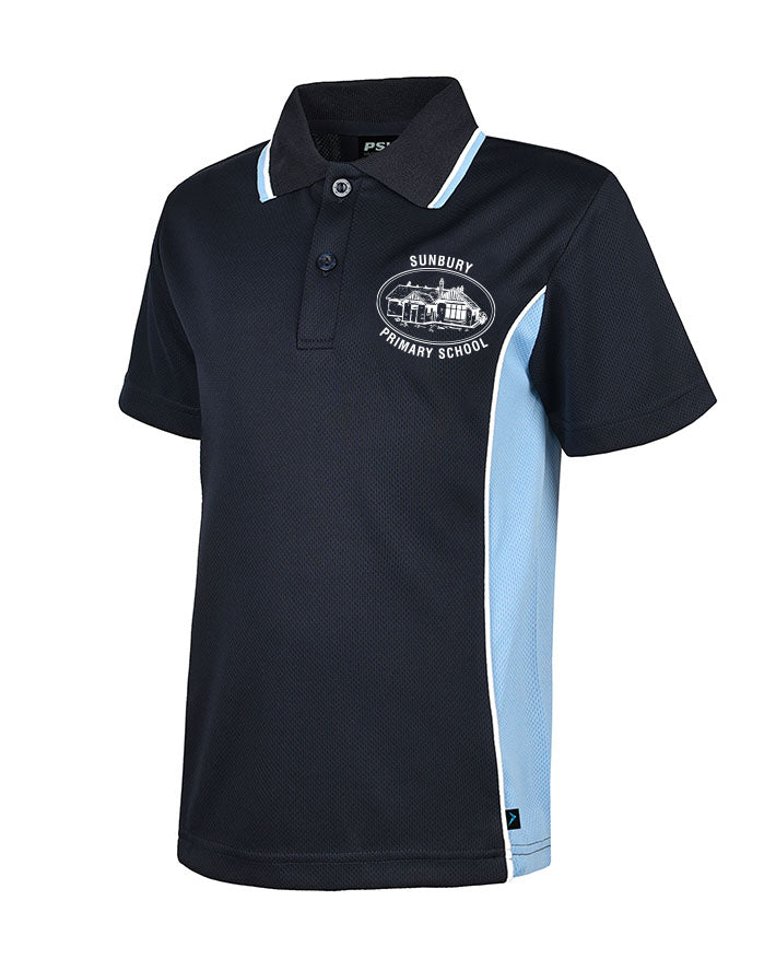 Short Sleeve Mesh Polo
