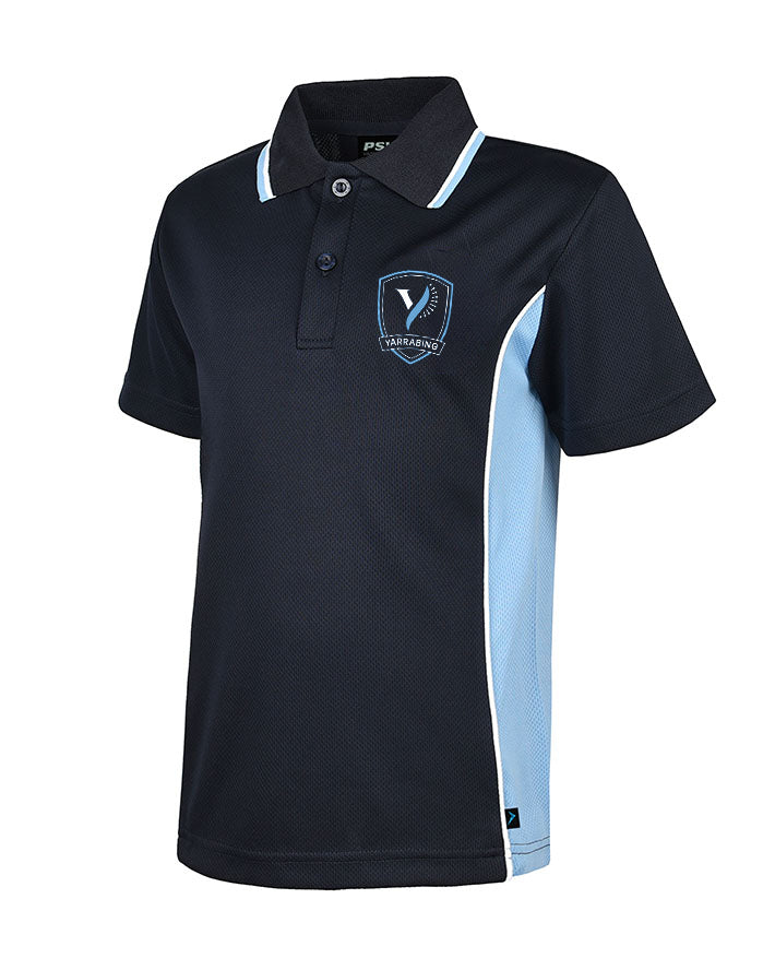 Short Sleeve Mesh Polo