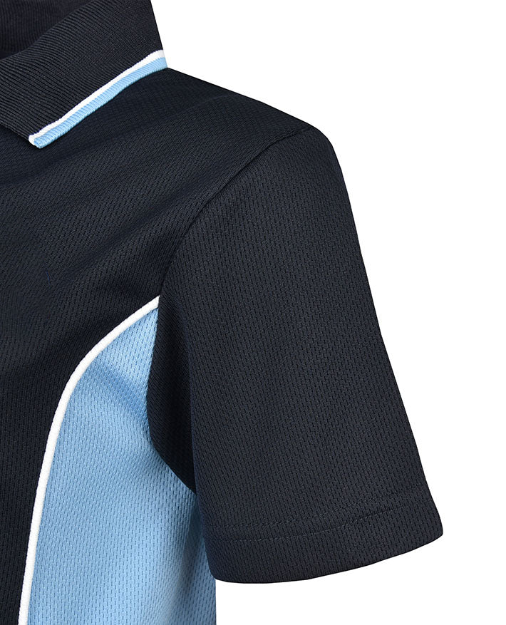 Short Sleeve Mesh Polo