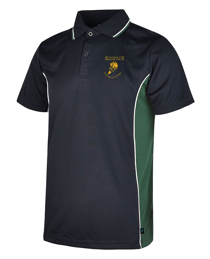 Short Sleeve Mesh Polo