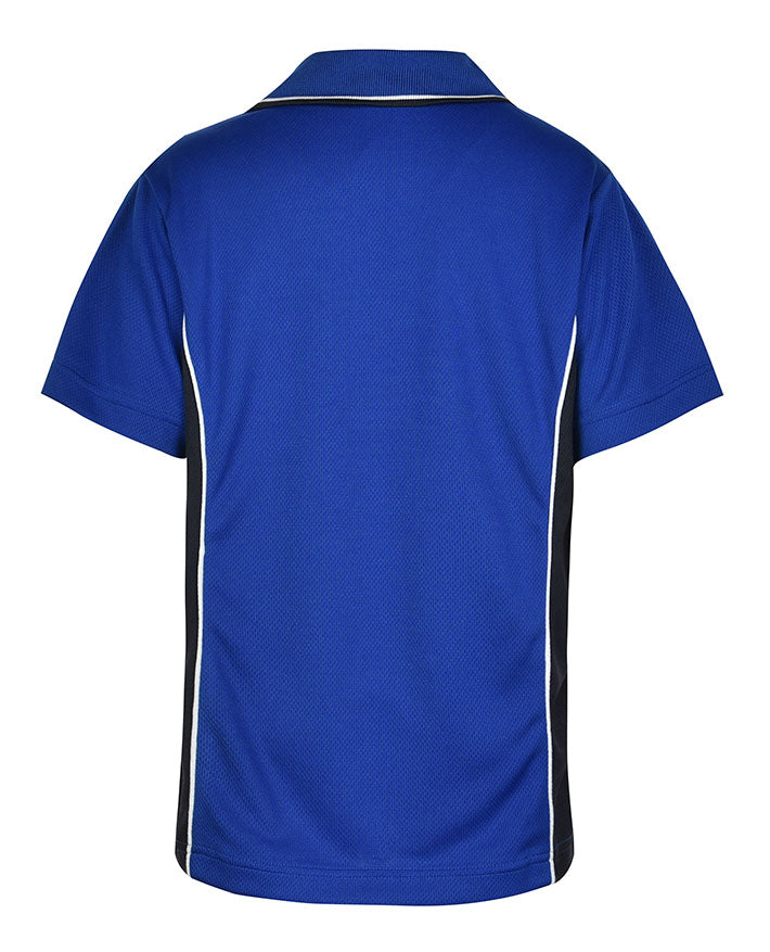Short Sleeve Mesh Polo