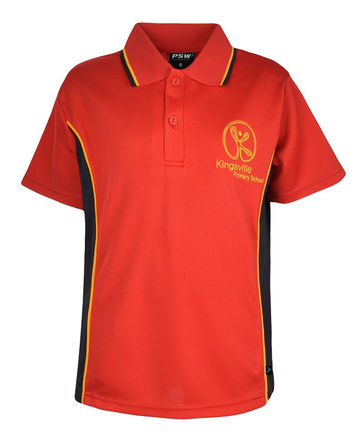 Short Sleeve Mesh Polo