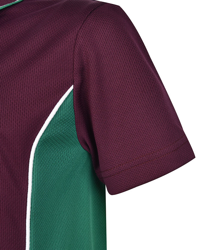 Short Sleeve Mesh Polo