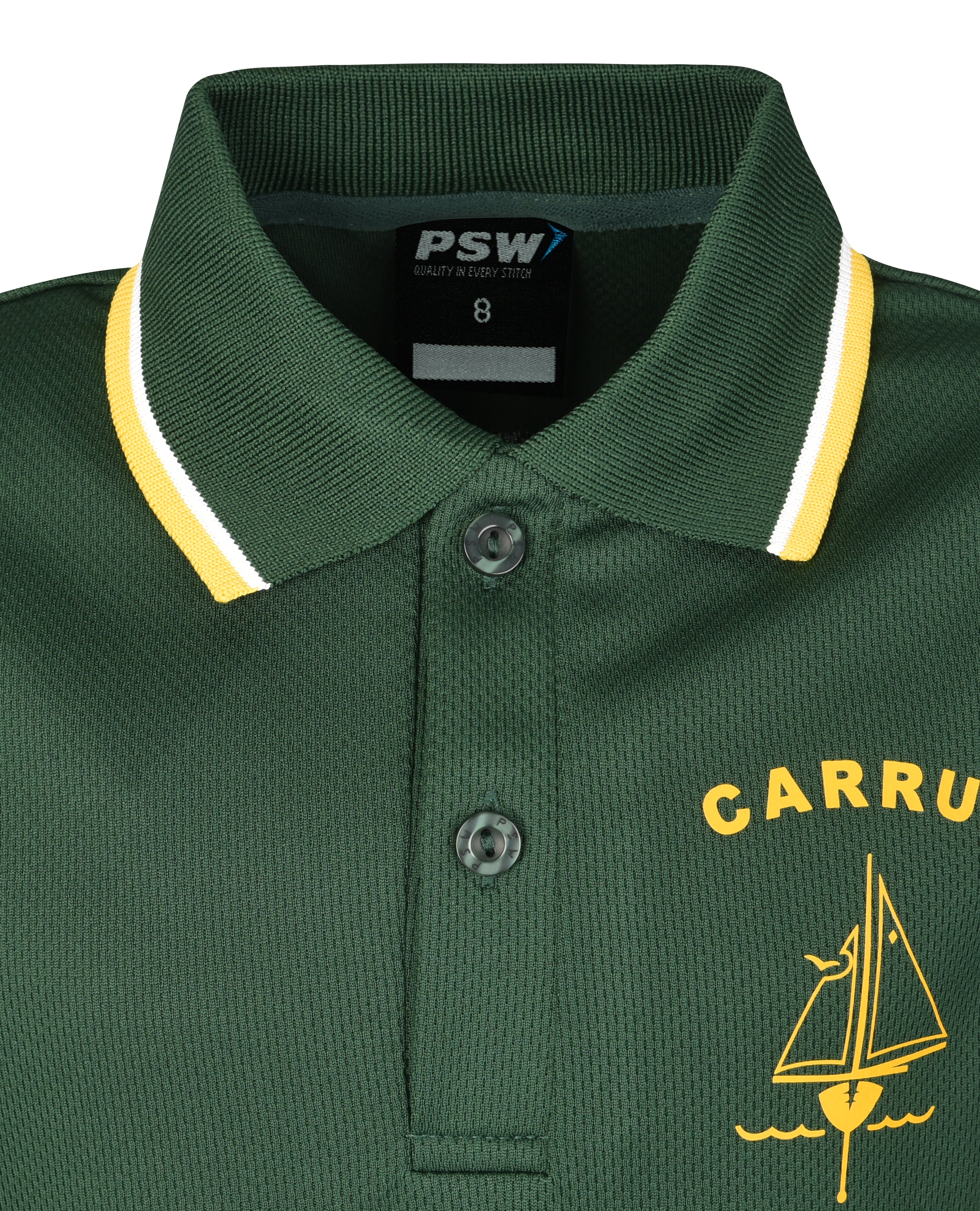 Short Sleeve Mesh Polo