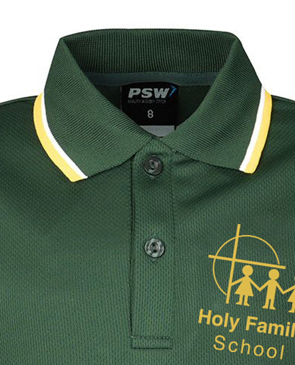 Short Sleeve Mesh Polo