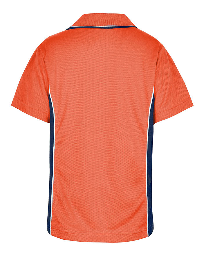 Short Sleeve Mesh Polo