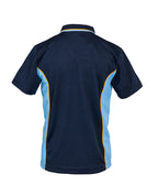 S/S Mesh Panelled Polo