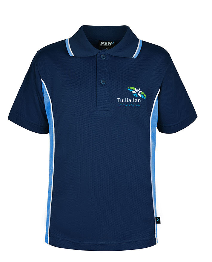 Short Sleeve Mesh Polo