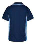 Short Sleeve Mesh Polo
