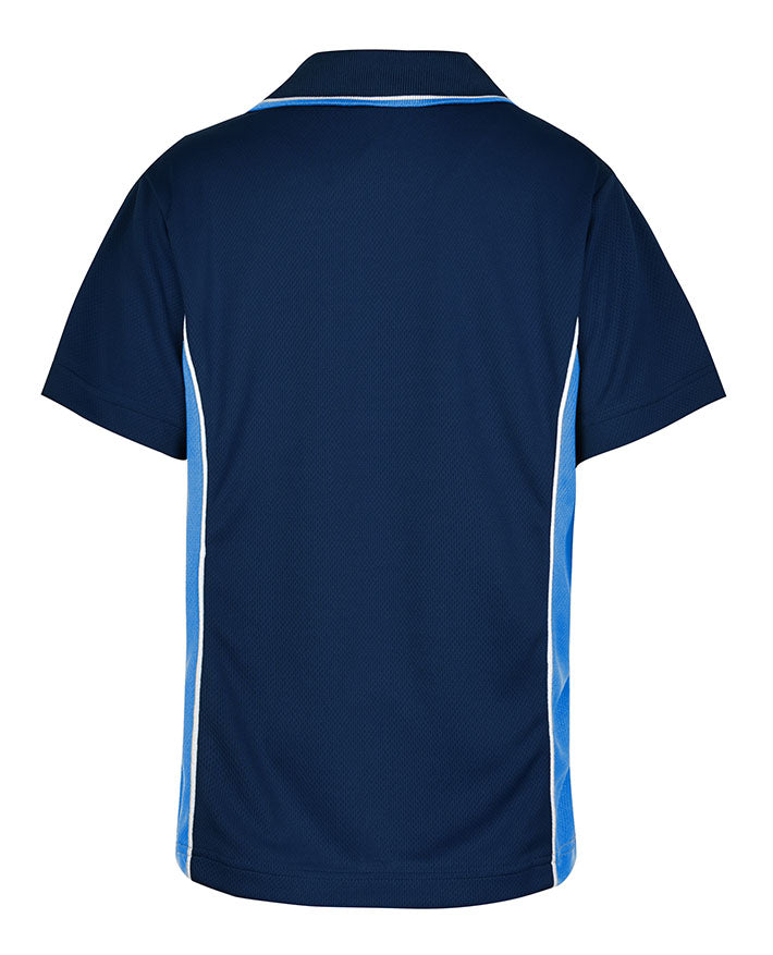 Short Sleeve Mesh Polo