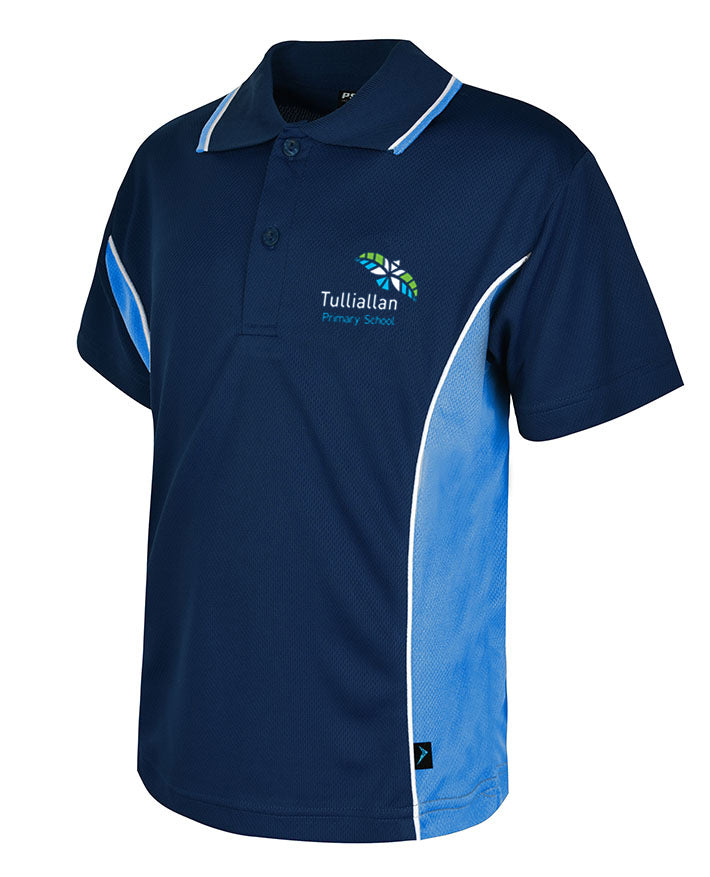 Short Sleeve Mesh Polo