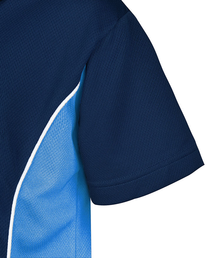 Short Sleeve Mesh Polo