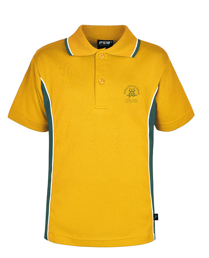 Short Sleeve Mesh Polo