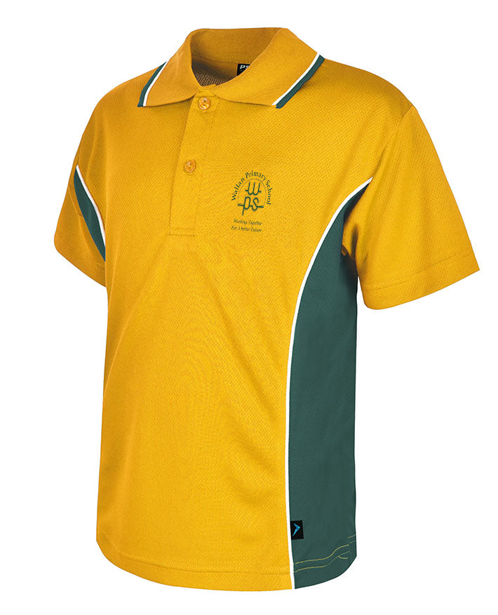 Short Sleeve Mesh Polo