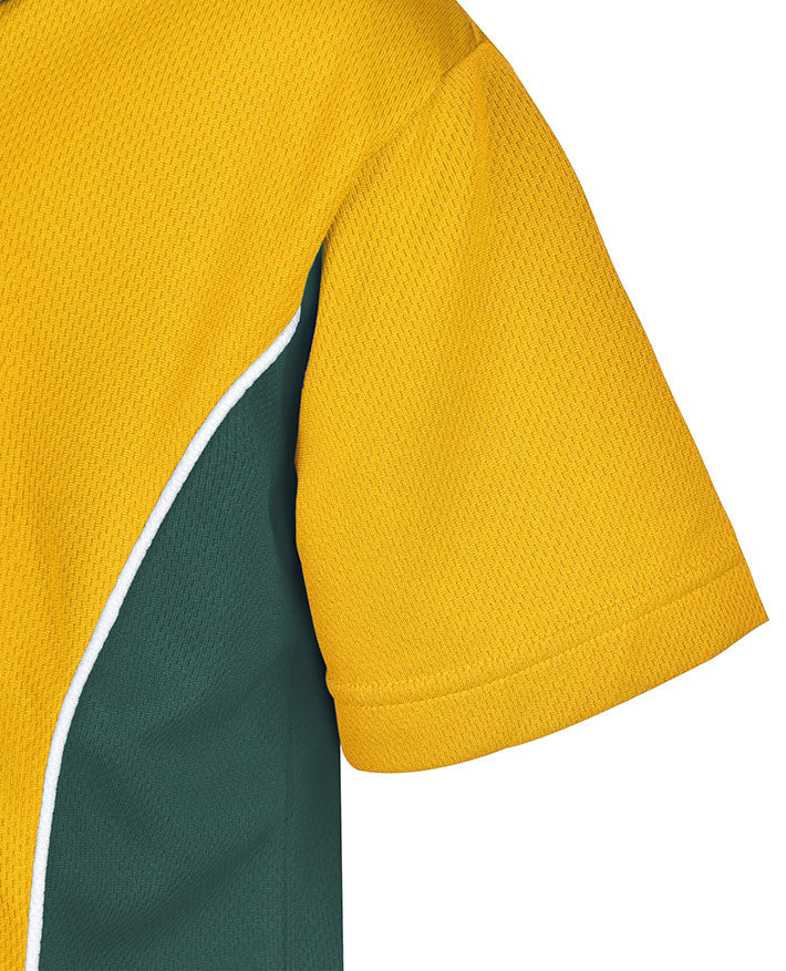 Short Sleeve Mesh Polo