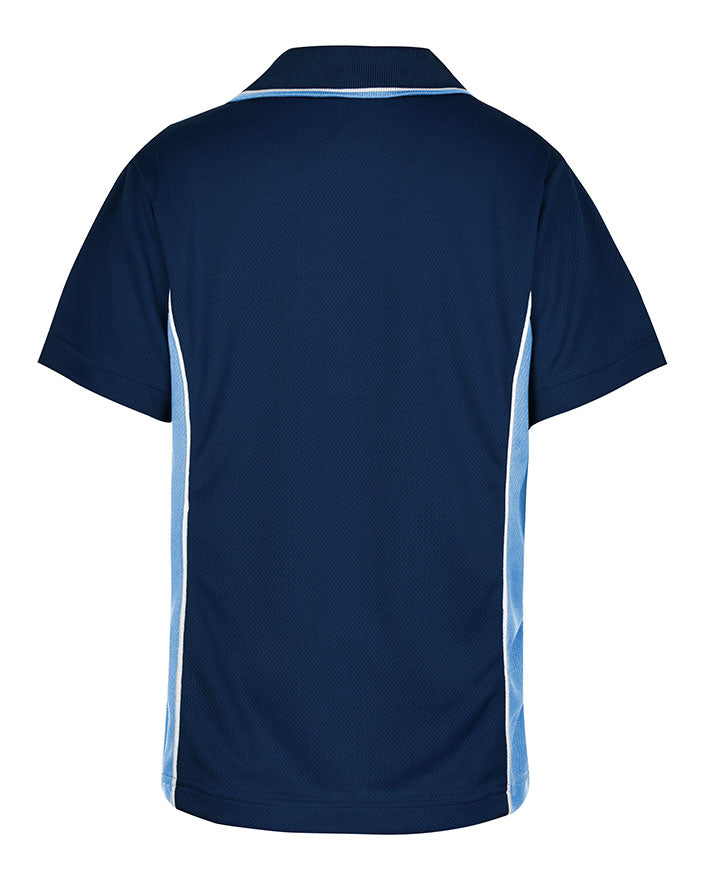 Short Sleeve Mesh Polo