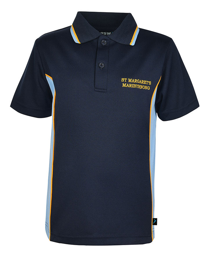 Short Sleeve Mesh Polo