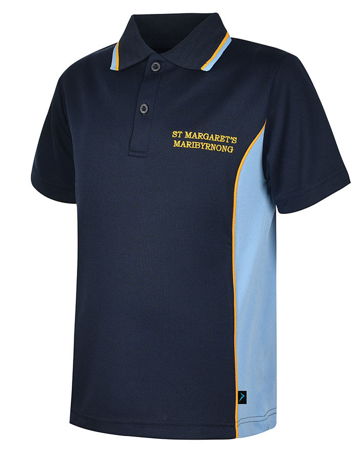 Short Sleeve Mesh Polo