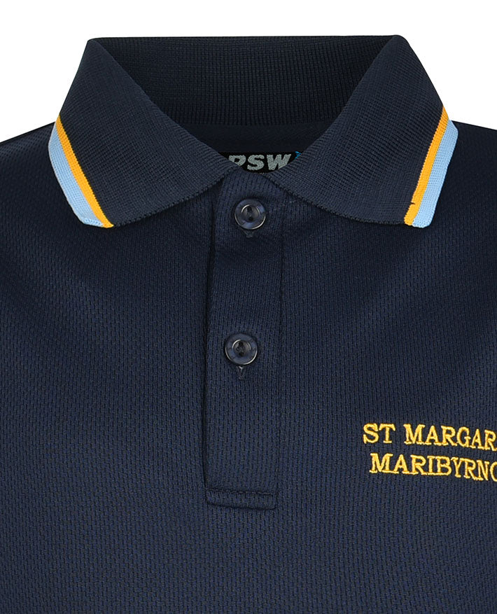 Short Sleeve Mesh Polo