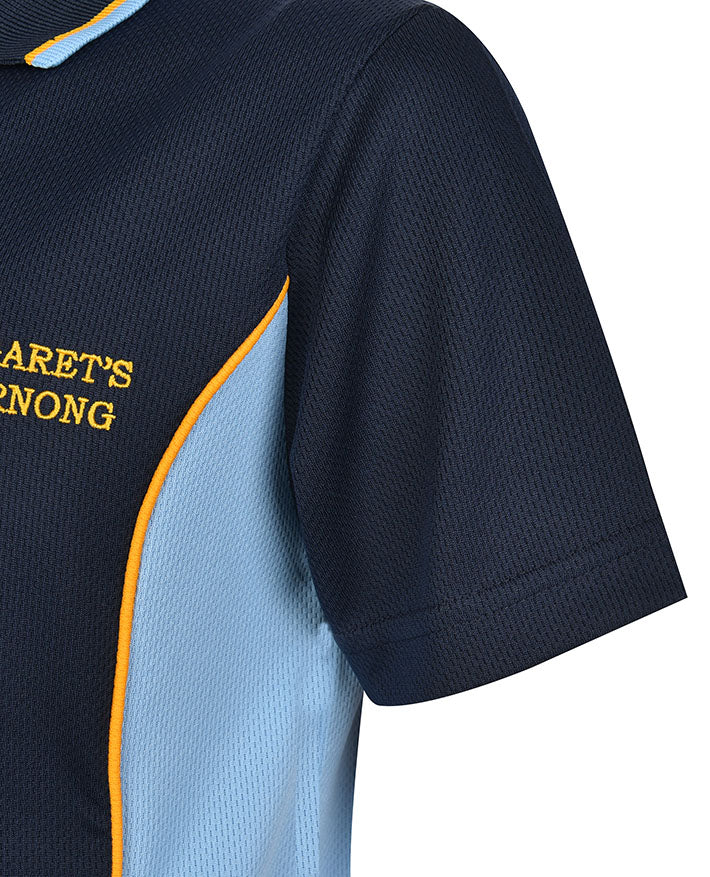 Short Sleeve Mesh Polo