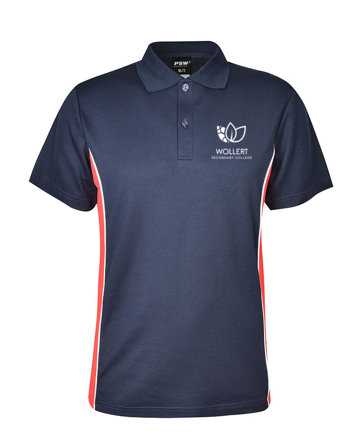 SS CB Polo-Contrast Panels & Piping