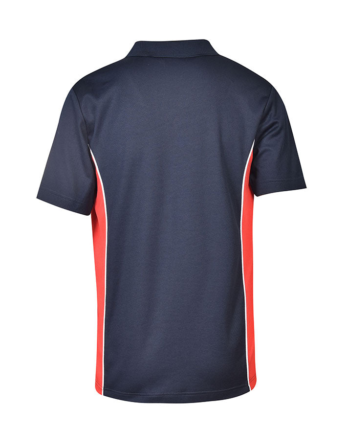 SS CB Polo-Contrast Panels & Piping