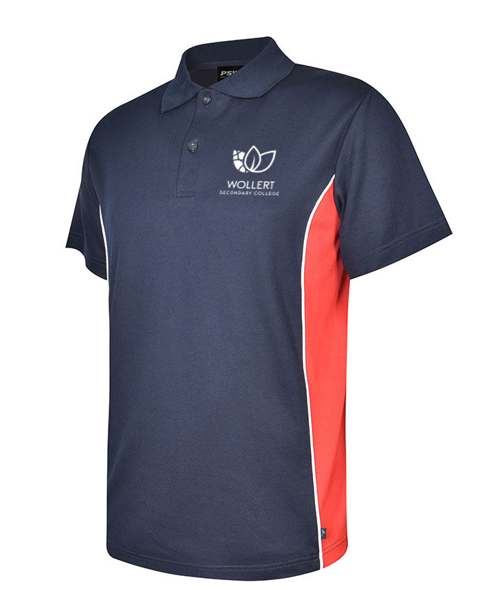 SS CB Polo-Contrast Panels & Piping