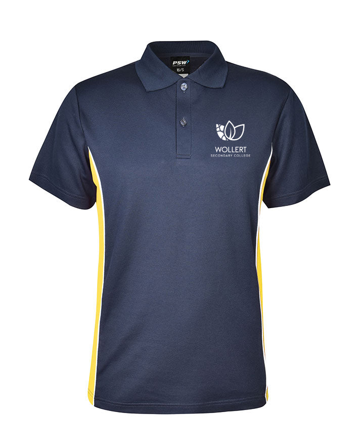 SS CB Polo-Contrast Panels & Piping