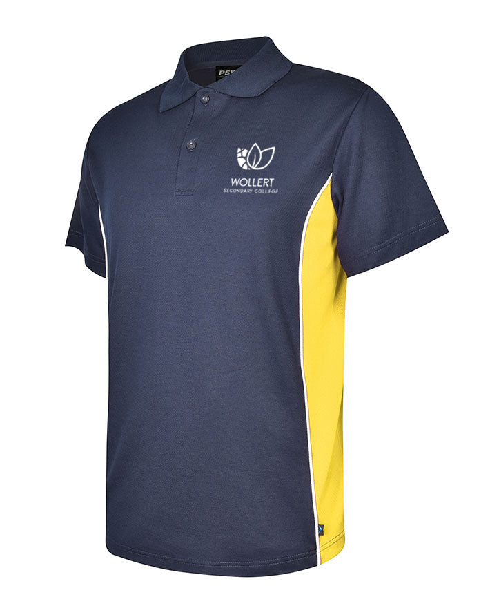 SS CB Polo-Contrast Panels & Piping