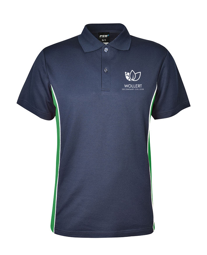SS CB Polo-Contrast Panels & Piping