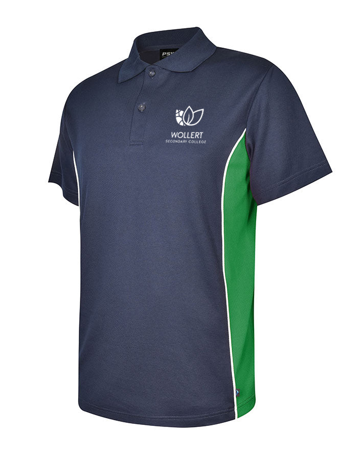 SS CB Polo-Contrast Panels & Piping