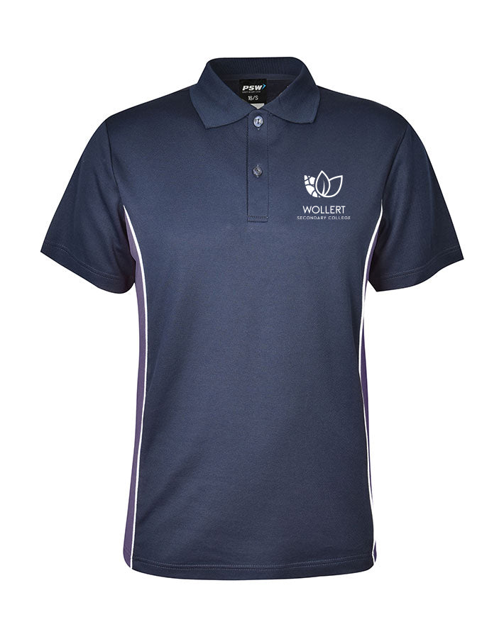 SS CB Polo-Contrast Panels & Piping