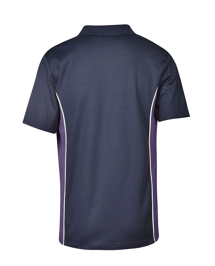 SS CB Polo-Contrast Panels & Piping
