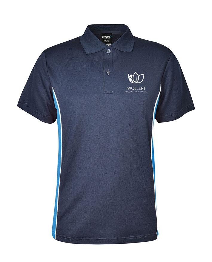 SS CB Polo-Contrast Panels & Piping