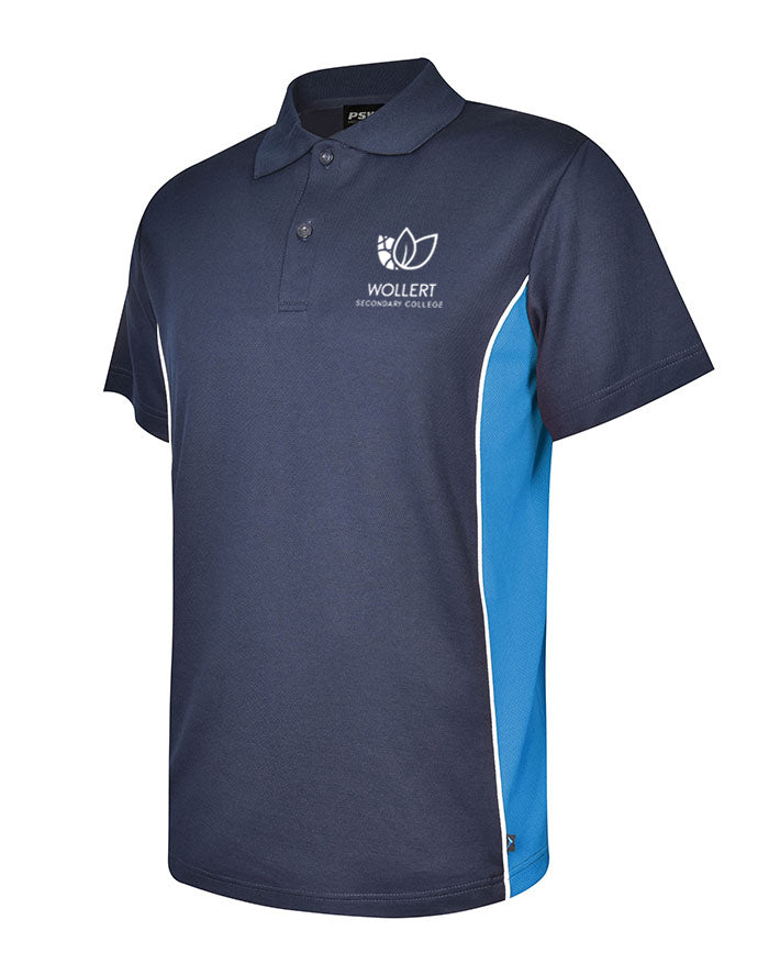 SS CB Polo-Contrast Panels & Piping