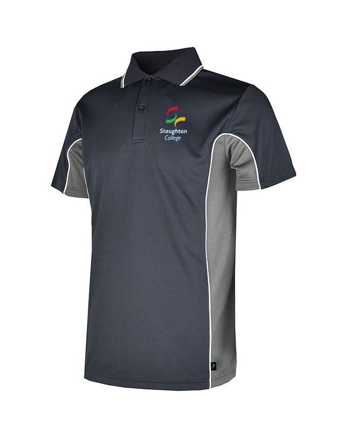 Short Sleeve Mesh Polo