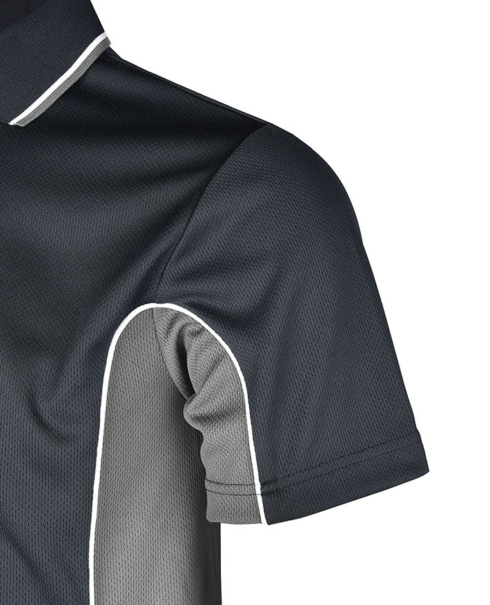 Short Sleeve Mesh Polo