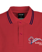 S/S Polo - Stripe Collar