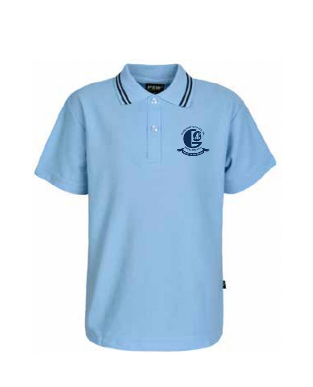 S/S Polo - Stripe Collar